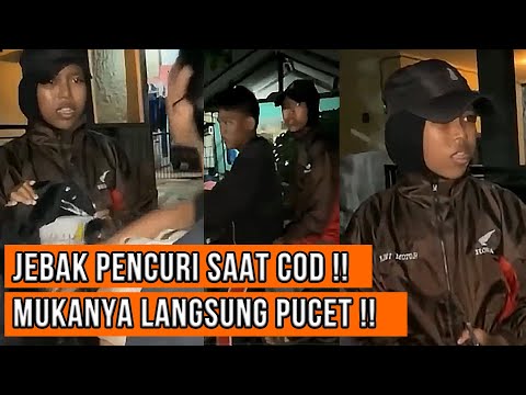 KENA NIH YEE !! Pencuri nggak nyangka dijebak oleh k0rban