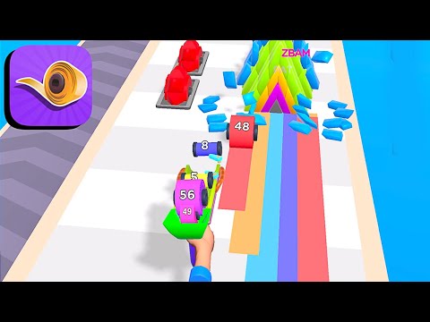 Tape Roller ​- All Levels Gameplay Android,ios (Part 21)