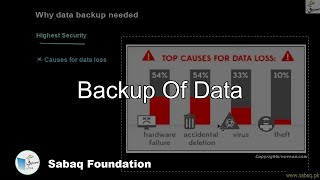 Backup Of Data