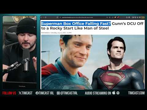 Superman IS COOKED, Despite Rave Reviews Film May NOT Make It And NOT For Being WOKE