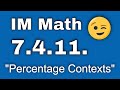 Equations and Percentages in Word Problems