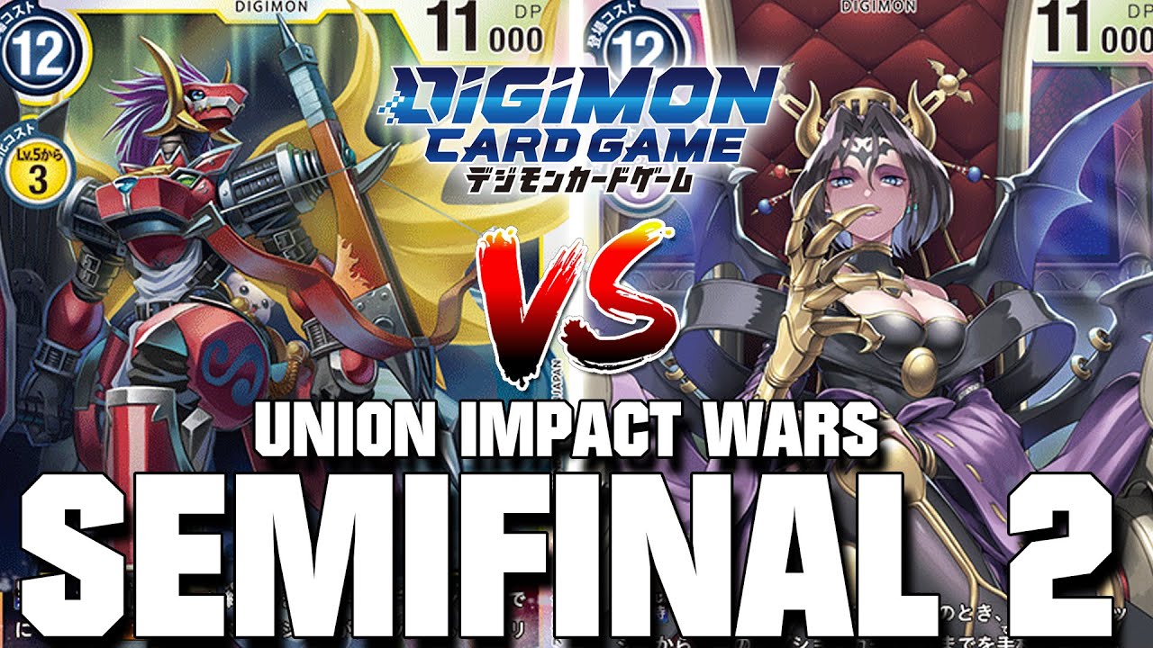 Sleipmon vs Lilithmon!! | Digimon Card Game: Union Impact Wars (Semi-Final 2)