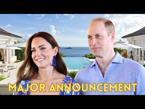 Prince William and Princess Catherine interrupt holiday for major announcement