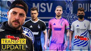 Unser Ziel ist der Aufstieg... Trikotvorstellung und Transfers beim MSV Duisburg...