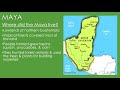 Maya Civilization and Geography Concepts
