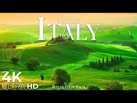 Italy • 4K Nature Relaxation Film • Healing Piano Music and Meditation • Video Ultra HD