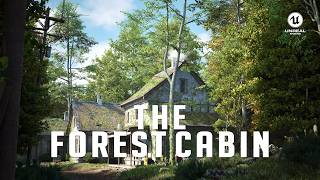 Unreal Engine 5.7.4 render II "THE FOREST CABIN" II #render #unrealengine5  #megascans