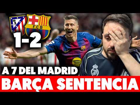 ESTOY HUNDIDO… el BARÇA SENTENCIA LALIGA REMONTANDO al ATLETI 1-2 con GOL de LEWANDOWSKI y POLÉMICA
