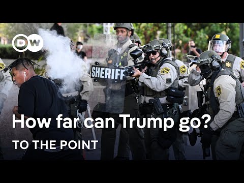 YouTube video thumbnail: Protests in Los Angeles: Is it Trump Against the Law?