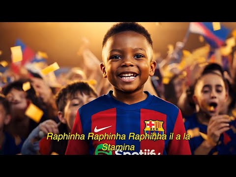Axel Merryl "VISCA BARÇA" LYRICS VIDEO (VERSION IA)