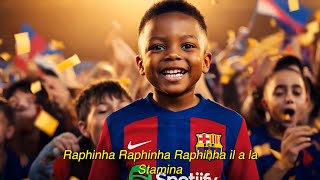 Axel Merryl "VISCA BARÇA" LYRICS VIDEO (VERSION IA)