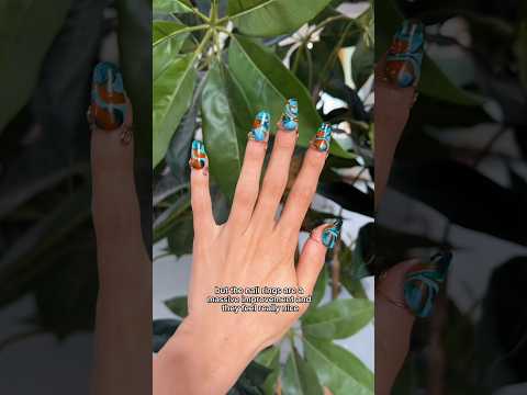 Glass Nails pt.2 #nails #glass #nailart  #trejayne #fyp