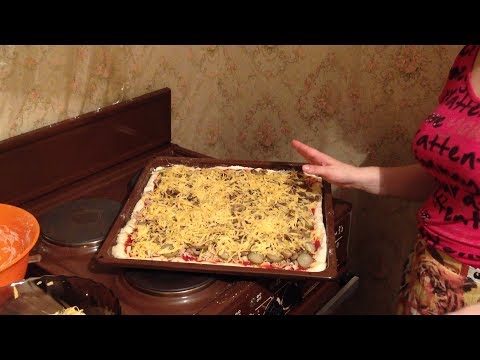 Как сделать пиццу дома (простой рецепт)