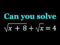 Solving Radical Equations Methods