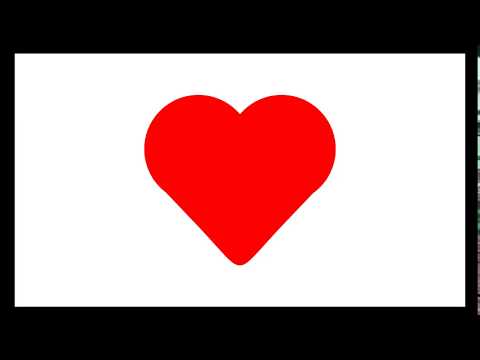 Learn How to Draw a Heart Shape 2 minute in | coreldraw