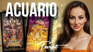 Acuario SUCEDE ALGO INCREÍBLE‼️ESTÁS A UN SOLO PASO DE LOGRARLO TODO 🍀🥰✨️