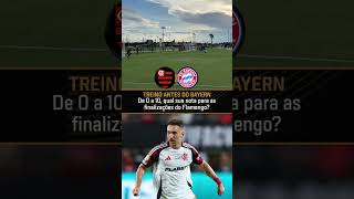 PONTARIA EM DIA? FLAMENGO está a todo vapor na preparação para pegar o BAYERN! #shorts