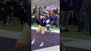 QB Elijah Brown First Snaps as Washington Husky