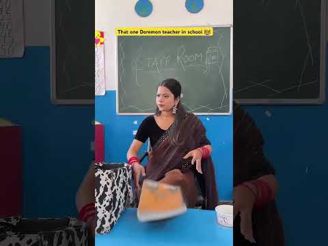 That one Doremon teacher in School 👩‍🏫 #shorts #ytshorts #sejalgabashorts #teacherlife