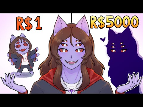Vtuber de 1 REAL vs Vtuber de R$ 5.000