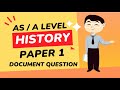 Evaluating Sources in History Exam