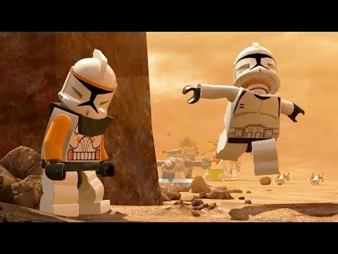 The Second LEGO Battle of Geonosis