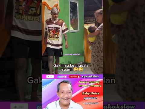 Takut di tinggal paksum #shorts #shortvideo #funny #memes #ngakakslow