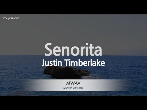 Justin Timberlake-Senorita (Melody) [ZZang KARAOKE]