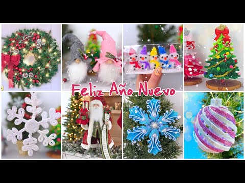 20 HAZLO TÚ MISMO - INCREÍBLES MANUALIDADES NAVIDEÑAS - COPOS DE NIEVE, ADORNOS PARA EL ÁRBOL Y MÁS