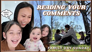 HINDI AKO BUNTIS HA! READING YOUR COMMENTS WITH ISLA! ❤️ | rhazevlogs