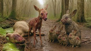 Filhote BAMBI perde sua mãe e VOLTA como CERVO ZUMBI para reunir os ANIMAIS contra todos os HUMANOS