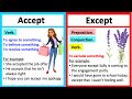 Understanding 'Accept' and 'Except'