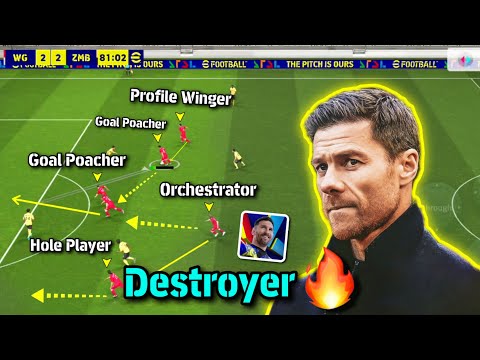 100% Best Quick Counter Formation + Individual Instructions & Tips In eFootball 2025 Mobile !! 😍🔥