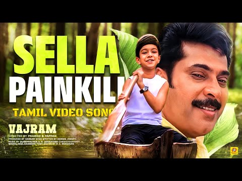 Sella Painkili (Tamil) Video Song | Vajram Tamil Dubbed Movie | Mammootty | Vasundhara Das