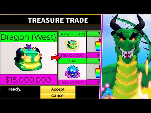 True Value of Western DRAGON!! What People Trade For It? Blox Fruits Dragon Rework Update