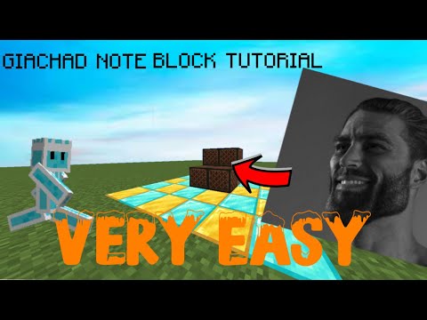 How to play Gigachad theme on Noteblocks | MINECRAFT (Can You Feel My Heart)