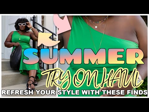 Thick Tummy-Friendly Summer Outfits You’ll Actually Wear | Curvy & Cute (Size 16/18 Try-On!)