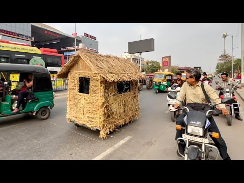 Tarzan zopadi car on Road || creative science