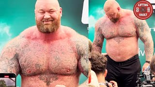 Thor Weighed In At 198 kg...