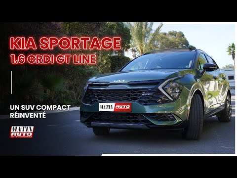 Video : Test drive : Essai du nouveau Kia Sportage 1.6 CRDi GT Line  