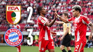 Olise & Diaz score again! ✨ | FC Augsburg vs. FC Bayern 2-3 | Highlights – Bundesliga