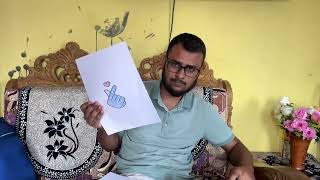 draw a picture of heart action with colored pencils
