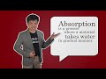 Properties of Absorbent Materials