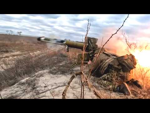 Удар ПТУР Фагот в ретранслятор связи ВСУ. Херсонская область