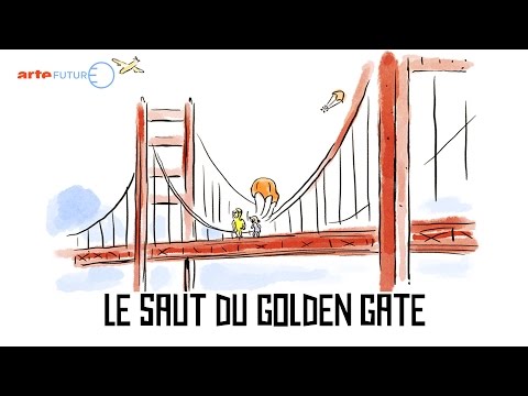 Le saut du Golden Gate - Tu mourras moins bête - ARTE