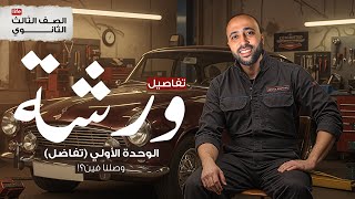 الصف الثالث الثانوي - ورشة الوحدة الأولى تفاضل - شرح وحل وتلخيص وبوسترات - اسمع الفيديو للآخر #تفاضل