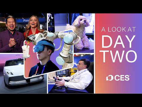 CES 2025 Day 2 with @iJustine  and @briantong