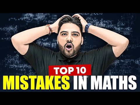 Top 10 Mistakes in Maths Of Students | Class 10th Maths | UP Board 2026