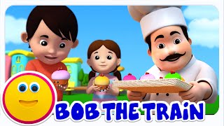 Bob The Train  - マフィンマン | 幼児向けの楽しいアニメーション付きキッズソング