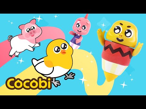 Lápices de Colores Mágicos  | Canciones Infantiles | Kids Songs | Cocobi